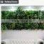 High quality artificial vertical garden cheap green artificial plants wall