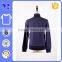 Fleece textile foil printing polo neckline cozy sport coat