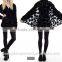 Cool boutique women long sleeve Goth Gypsy see through velvet Blouse Shirt Top