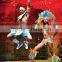 Hot selling women carnival costumes samba outfits with feathers