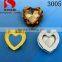 Heart shape crystal garment stones accessories