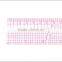 Factory wholesale high quality plastic ruler for fashion pattern design 20cm&8" #B-65