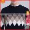 Wholesale round neck high quality cashmere sweater mens