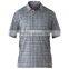 Men Fashion Striped 100% Cotton Pullover Polo Shirt
