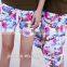 Hot Sale Custom Printing Couple Beach Shorts Made in China