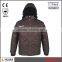 OEM fashion winter wear parka jacket men with waterproof EN343