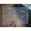 Super clear DVD Case super clear dvd box super clear dvd  cover 14MM Double Transparent (YP-D802Y)
