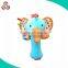 Custom cute soft plush rattle ball infant soft baby rattle toy