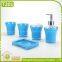 4 pieces hotel plastic bathroom set