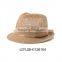 Handmade popular wavy brim straw hat for kids