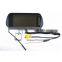 7inch TFT-LCD rear mirror monitor with rearview camera and arking sensor