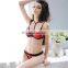 Lace Sheer Bralette Strappy Harness Bra Set