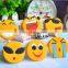 hot sell good quality funny emoji cute smile face soft PVC fridge magnet