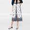 New style casual printed high waisted palazzo pants women