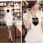 Fashion Style Pure Color Round Collar T-Shirt Suit with Hem for Office Lady