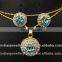 Fashion locket chain pendants manufacturer, costume fashion jewellery rhinestone pendants exporter