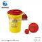 Round Safe Sharp Container
