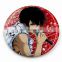 Anime Heart Shape Custom Made Plastic Tin Button Badge Star Tin Button Badges