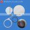 58mm blank mirror button with keychain material,factory direct sale