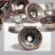 custom new design Metal round badge button for jeans clothing