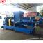 India rubber lump breaking single helix breaking crushing cleaning machine