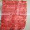very beautiful all kinds colors knitted plastic mesh bag