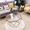 Artificial Marble Stone Restaurant Tabletop Used Coffee Shop Table