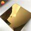 JYFM007 Factory wholesale 304 gold mirror finished color decorative stainless steel