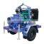 High quality 6 inch farm irrigation movable diesel water pump