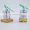 GOGO Normally Closed 2 Way Brass Gas Mini Solenoid Valve 1/8 1/4 M12 1.5mm/2.5mm/3mm Pneumatic welding machine burner valve