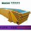 HUASEN truck loading unloading movable telescopic belt conveyor with hydraulic lifting system