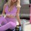 Wholesales Best Sellers Women Autumn Fitness Yoga Suit Ladies Solid Color Sportswear Fitness Clothing Set