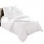Hotel use 100%cotton white sateen super soft summer bedding duvet cover
