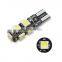 CANBUS No Error Car Accessories 9Smd 5050 12V Wedge Light Bulb Lamp T10 W5W Car Interior Led Lights