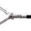 Laparoscopic grasping forceps with  insulated handle rachet fenestrated grasping forceps enestrated grasping forceps