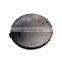 EN124 b125 800mm ductile cast iron heavy duty round manhole cover