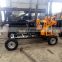 200m portable drilling rig machine with wheels and trolley
