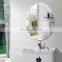 5mm bathroom retractable mirror glass with shelf