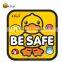 B.Duck warning sticker Printed car body Warning Sticker wholesale