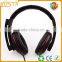 Best fashion hot selling fancy new 2015 leather headphone with style                        
                                                Quality Choice