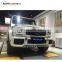 G class W463 front skid plate fit for 2019year W463 G63 aluminum material skid plate