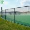 Powder coated yard chain link fence decorative security fencing