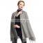 Wholesale Women Winter Solid Wool Cashmere Pashmina Scarf Shawl