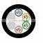 GCYFY 1/2 /4/8/16/32/48 Cores HDPE Micro Duct Fully dry Air Blowing Fiber Optic Cable