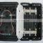 FTTH drop cable type  fiber optic splice closure factory lockable distribution box