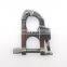 Stainless steel Quick release fixed snap shackle for marine and industrial rigging aplications