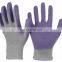 Ladies Rubberized Grip Gardening Gloves Premium Latex Palm Dipped Work Gloves Muddy Mate Gloves For Roses Hand Weeding