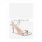 Silver snake print design ladies high heels sandales women shoes