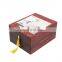 Custom design sliding paper drawer tandem gift box packaging double layer