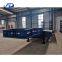 3 axles 60ton 80 ton 4 axle 8 lines 120ton Mechanical suspension low bed boy semi trailer